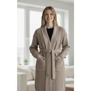 Jason Wu, Chenille Knit Long Cardigan Duster, Women's Medium